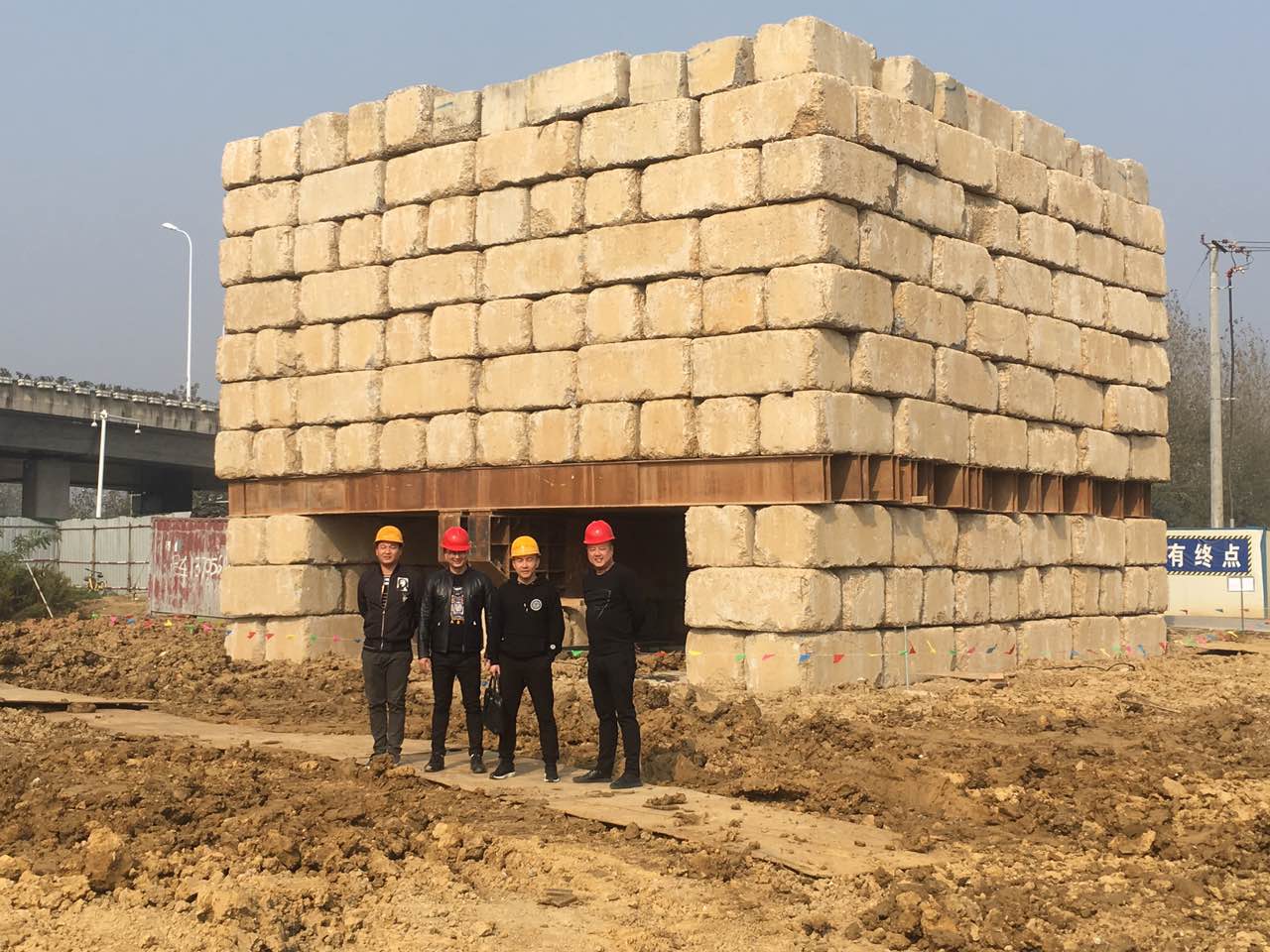 合肥市某項目單樁2000噸堆載試驗